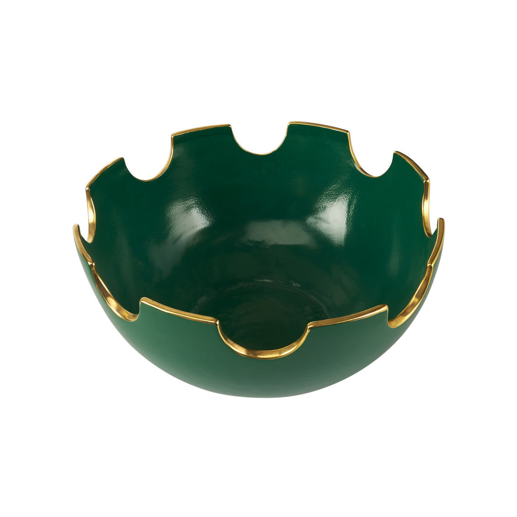 Classic Handmade Glazed Ceramic Bowl
