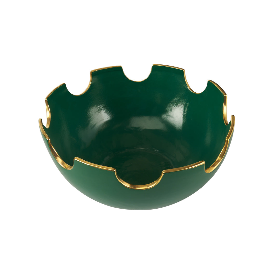 Classic Handmade Glazed Ceramic Bowl