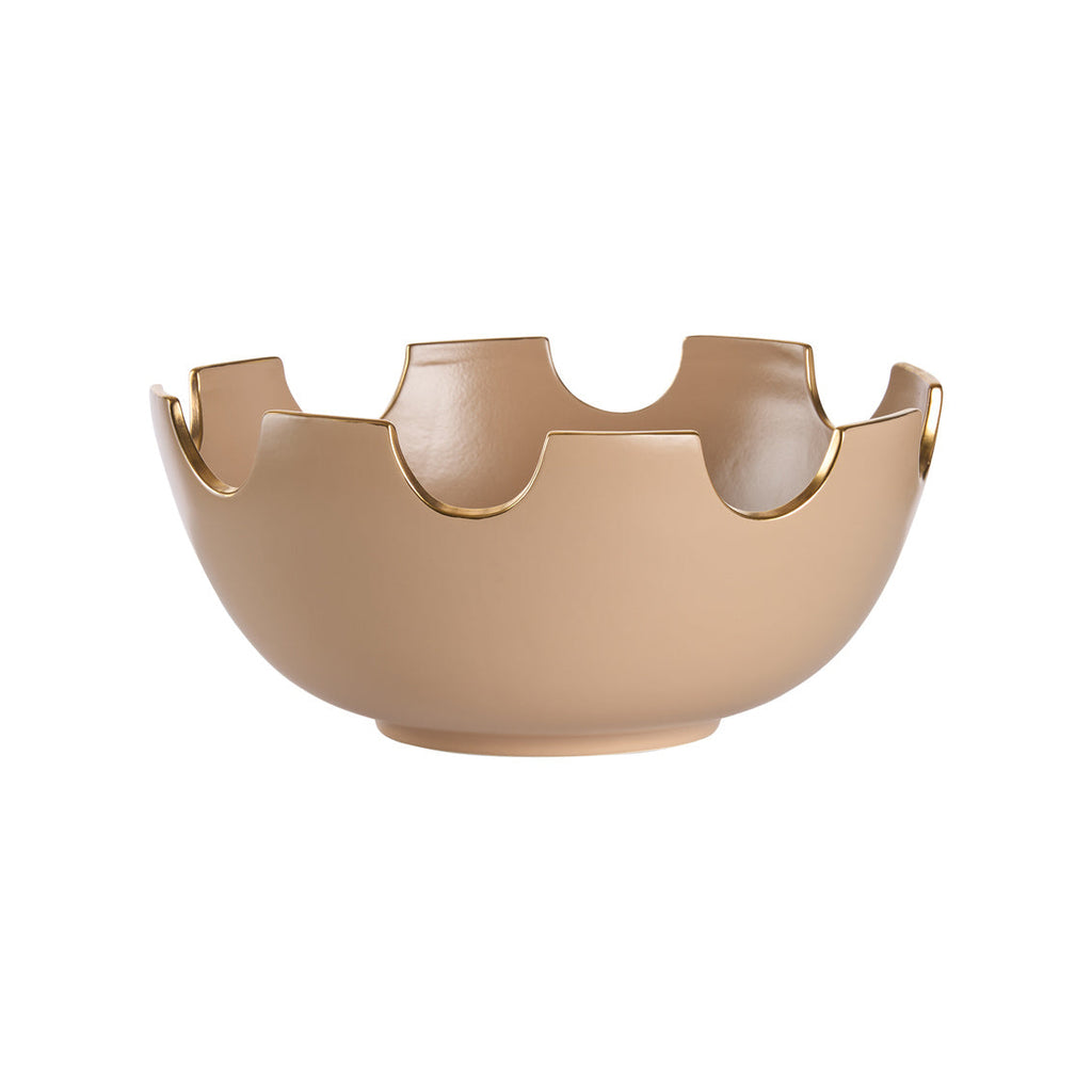Classic Handmade Glazed Ceramic Bowl