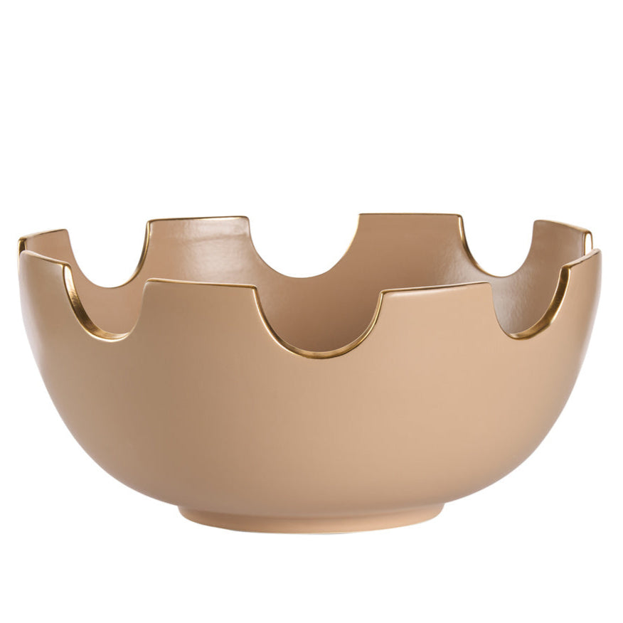 Classic Handmade Glazed Ceramic Bowl