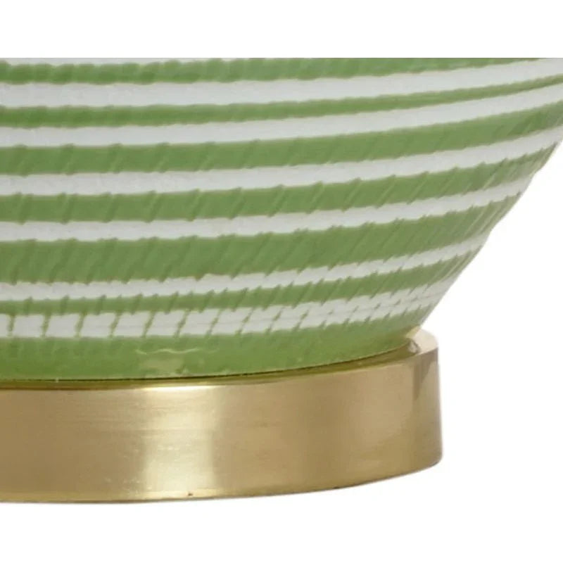 Classic White Round Shade Table Lamp - LOOMLAN - Chelsea House - Table Lamps