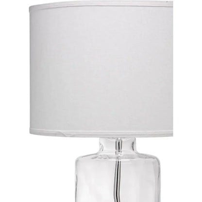 Clear Glass Napa Table Lamp - LOOMLAN - Jamie Young - Table Lamps