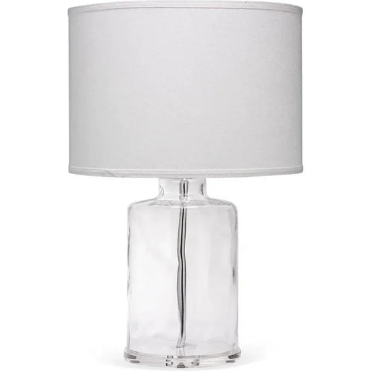 Clear Glass Napa Table Lamp - LOOMLAN - Jamie Young - Table Lamps