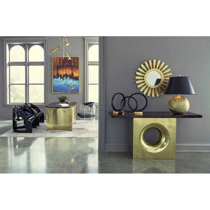 Cliff May Antique Brass Finish Table Lamp - LOOMLAN - Wildwood - Table Lamps