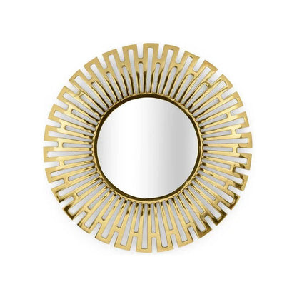 Clio Iron Framed Wall Mirror - LOOMLAN - Wildwood - Wall Mirrors