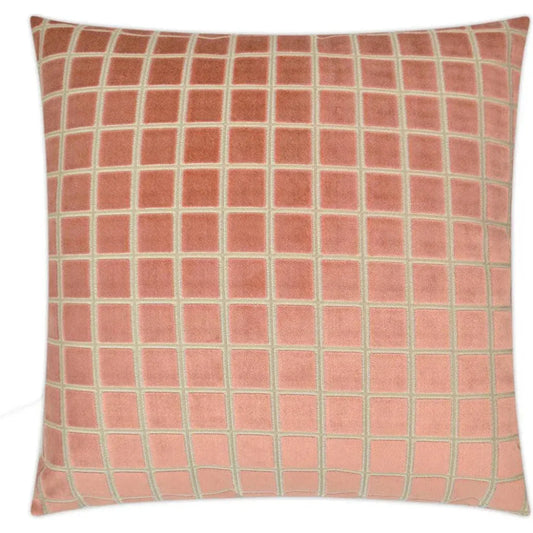 Close Quarters Light Pink Throw Pillow Insert - LOOMLAN - D.V. Kap - Throw Pillows