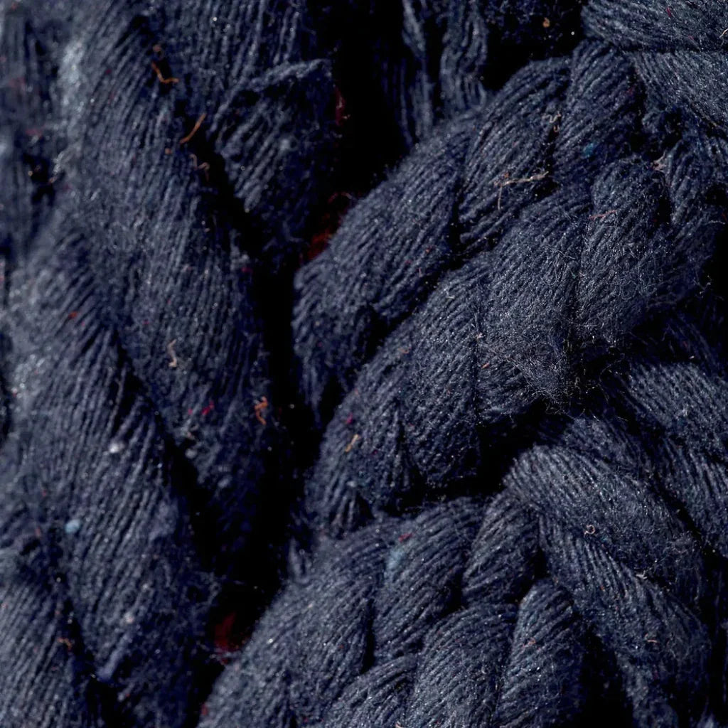 Club Cotton Rope Braided Oval Wall Mirror - LOOMLAN - Jamie Young - Wall Mirrors