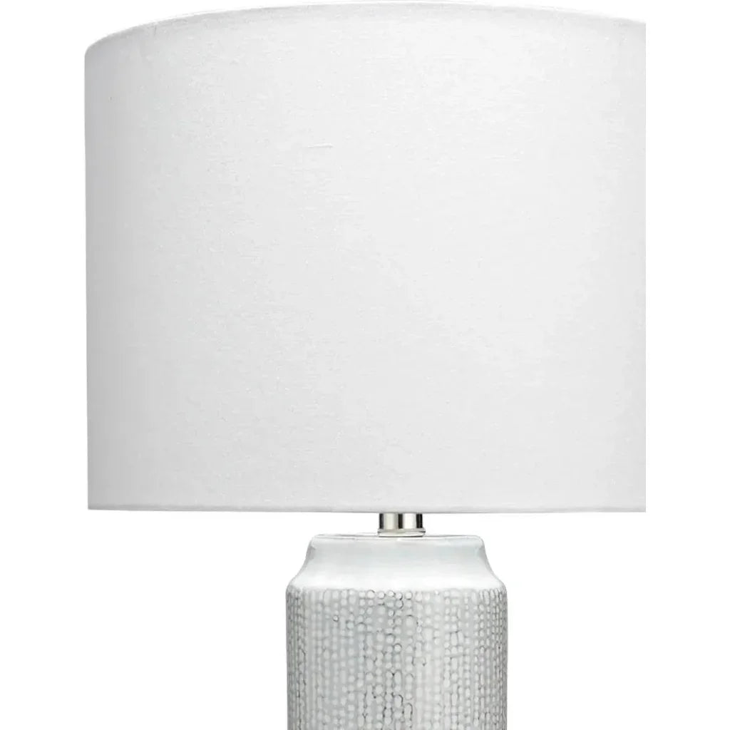 Coastal Style Blue Ceramic Bella Table Lamp - LOOMLAN - Jamie Young - Table Lamps