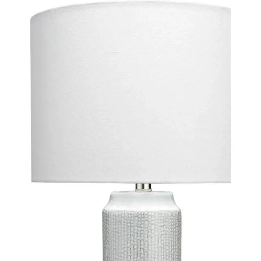 Coastal Style Blue Ceramic Bella Table Lamp - LOOMLAN - Jamie Young - Table Lamps