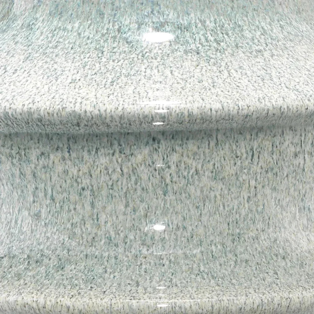 Coastal Style Blue Ceramic Cymbals Table Lamp - LOOMLAN - Jamie Young - Table Lamps