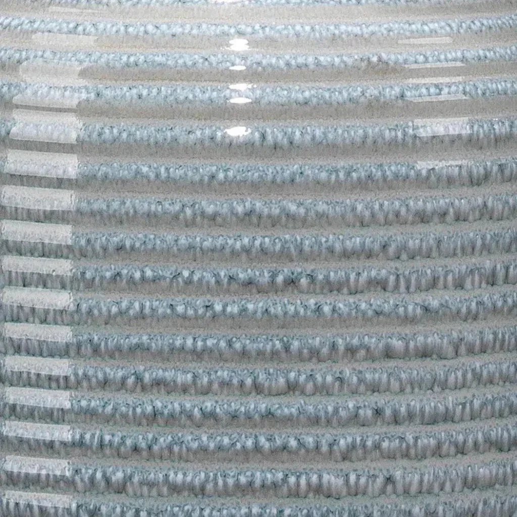 Coastal Style Blue Ceramic Declan Table Lamp - LOOMLAN - Jamie Young - Table Lamps