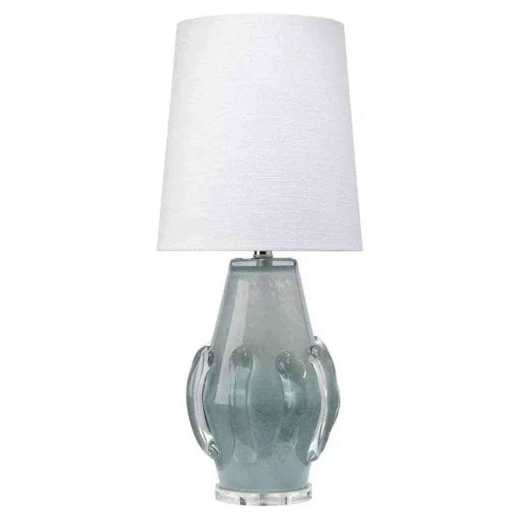 Coastal Style Blue Glass Talon Table Lamp - LOOMLAN - Jamie Young - Table Lamps