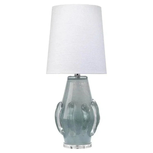 Coastal Style Blue Glass Talon Table Lamp - LOOMLAN - Jamie Young - Table Lamps