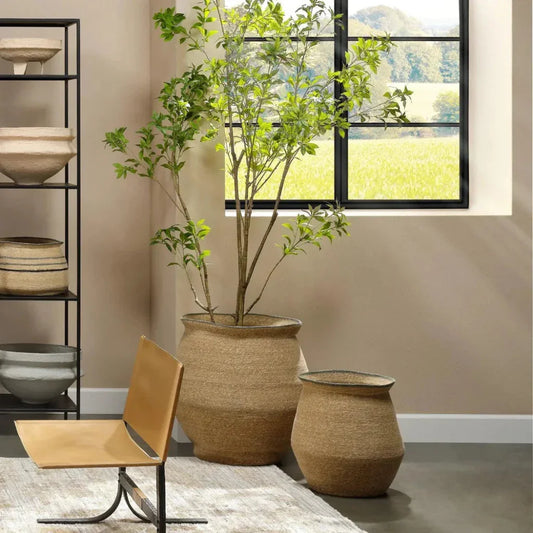 Cobra Basket Set - LOOMLAN - Jamie Young - Vases & Jars