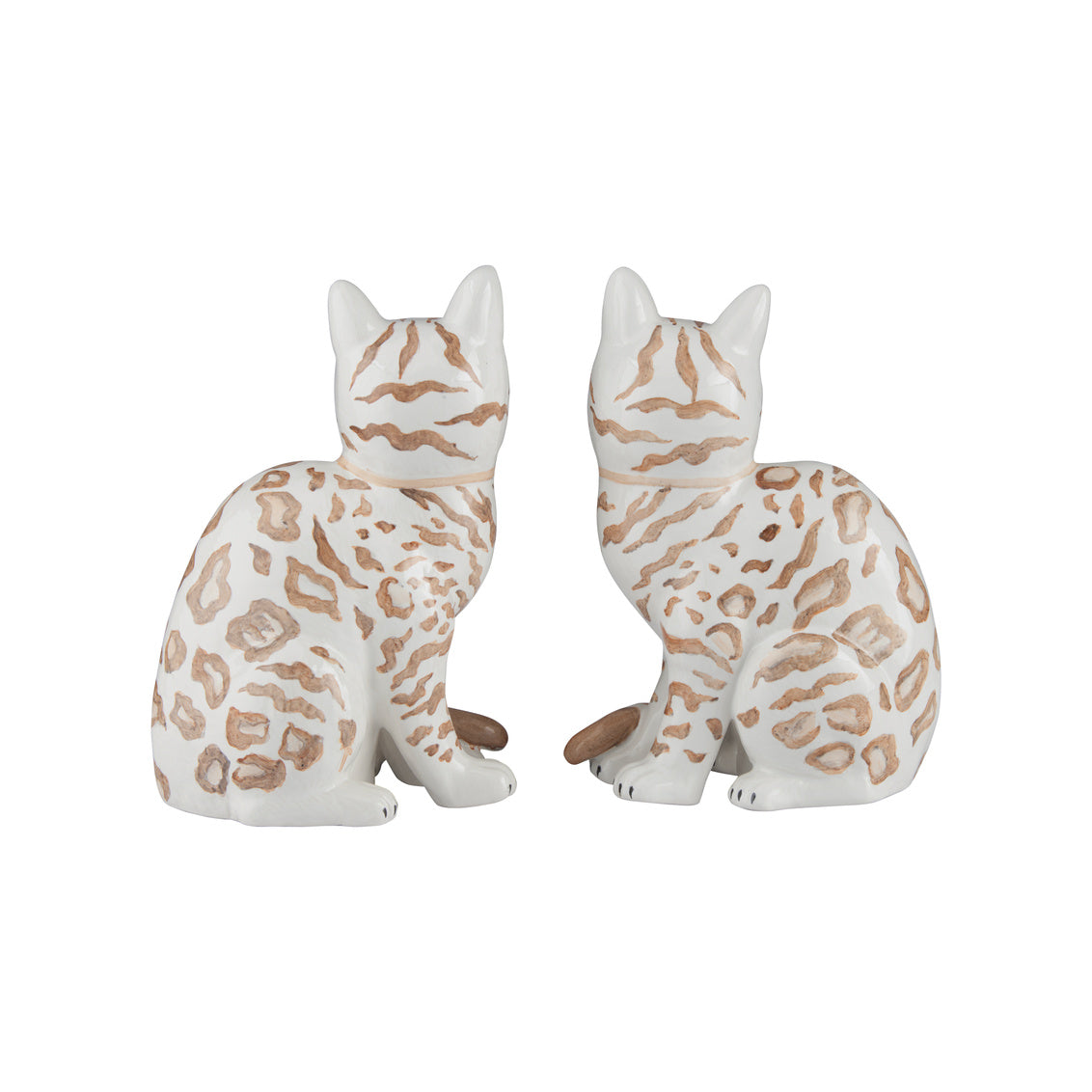 Coco Cat Ceramic Statues (Pr)