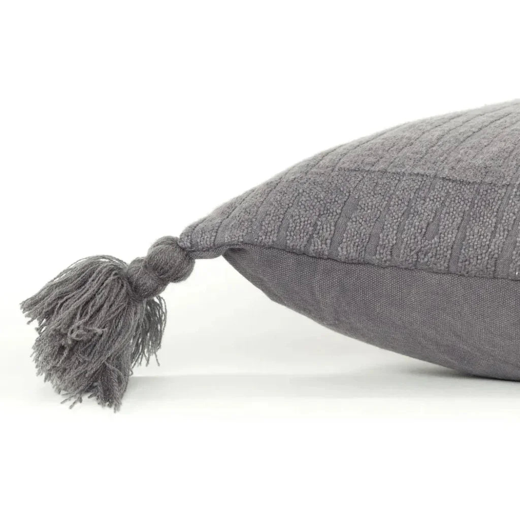 Coco Decorative Pillow For Sofa With Tassels - LOOMLAN - LOOMLAN - Throw Pillows