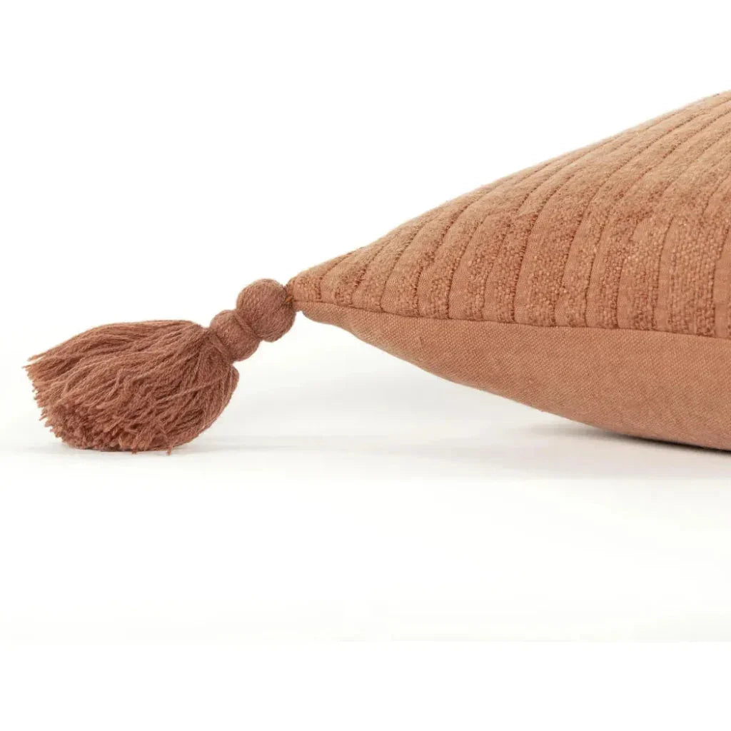 Coco Decorative Pillow For Sofa With Tassels - LOOMLAN - LOOMLAN - Throw Pillows