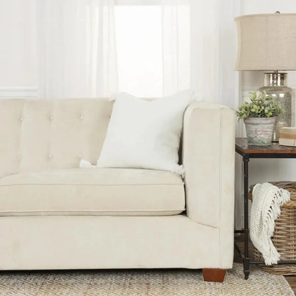 Coco Decorative Pillow For Sofa With Tassels - LOOMLAN - LOOMLAN - Throw Pillows