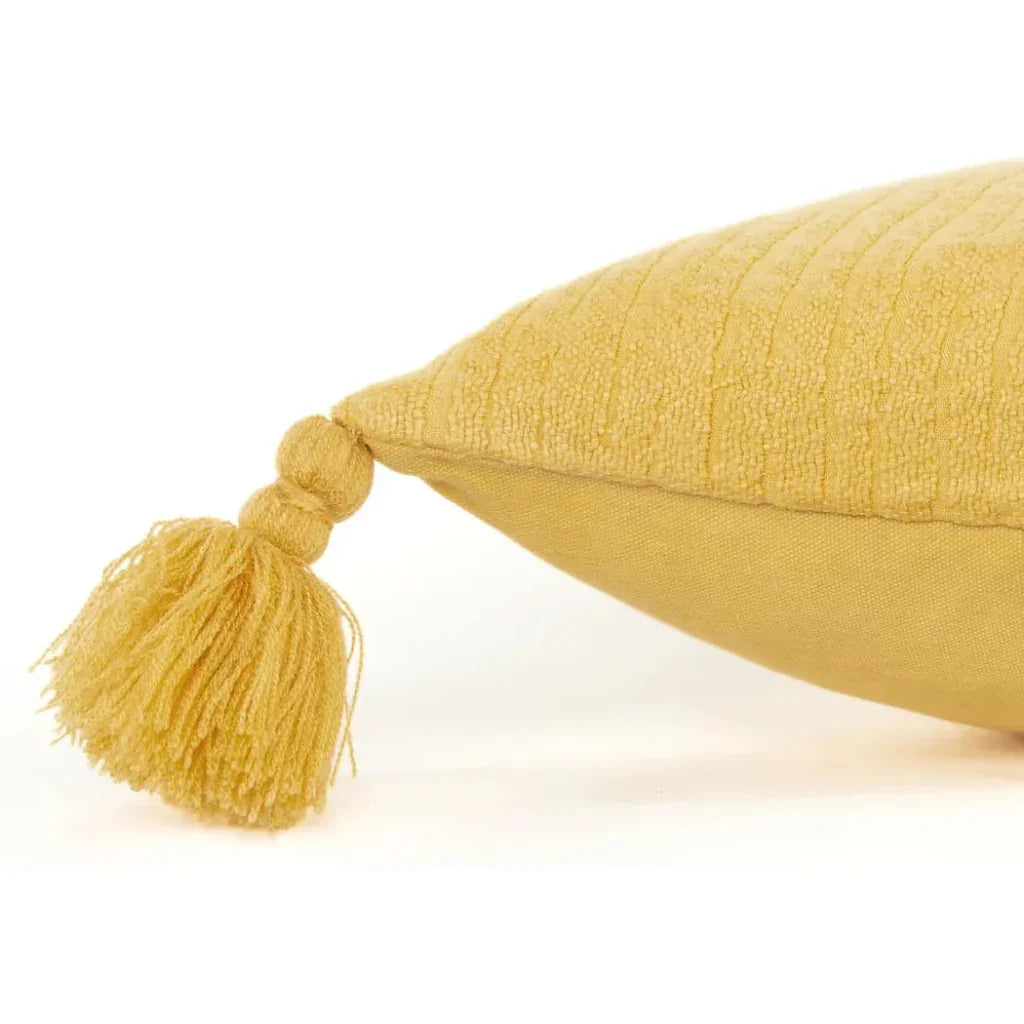 Coco Decorative Pillow For Sofa With Tassels - LOOMLAN - LOOMLAN - Throw Pillows