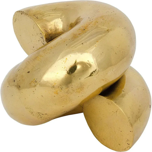 Coiled Brass Sculpture - LOOMLAN - Noir - Statues & Sculptures