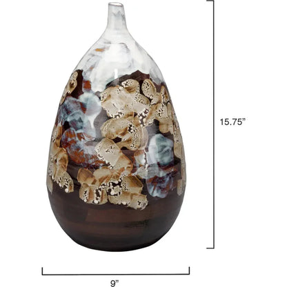 Collage Handcrafted Ceramic Vase