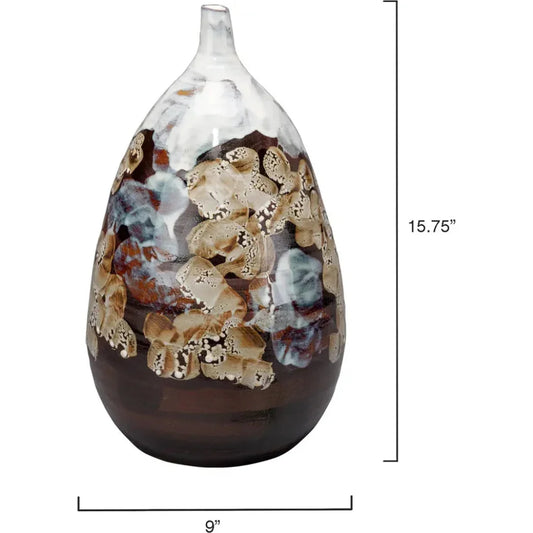 Collage Handcrafted Ceramic Vase