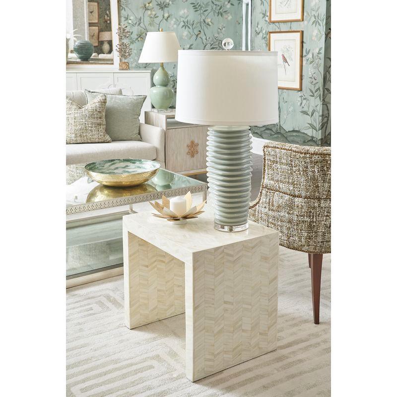 Colorado Ribbed Texture Italian Design Table Lamp - LOOMLAN - Chelsea House - Table Lamps