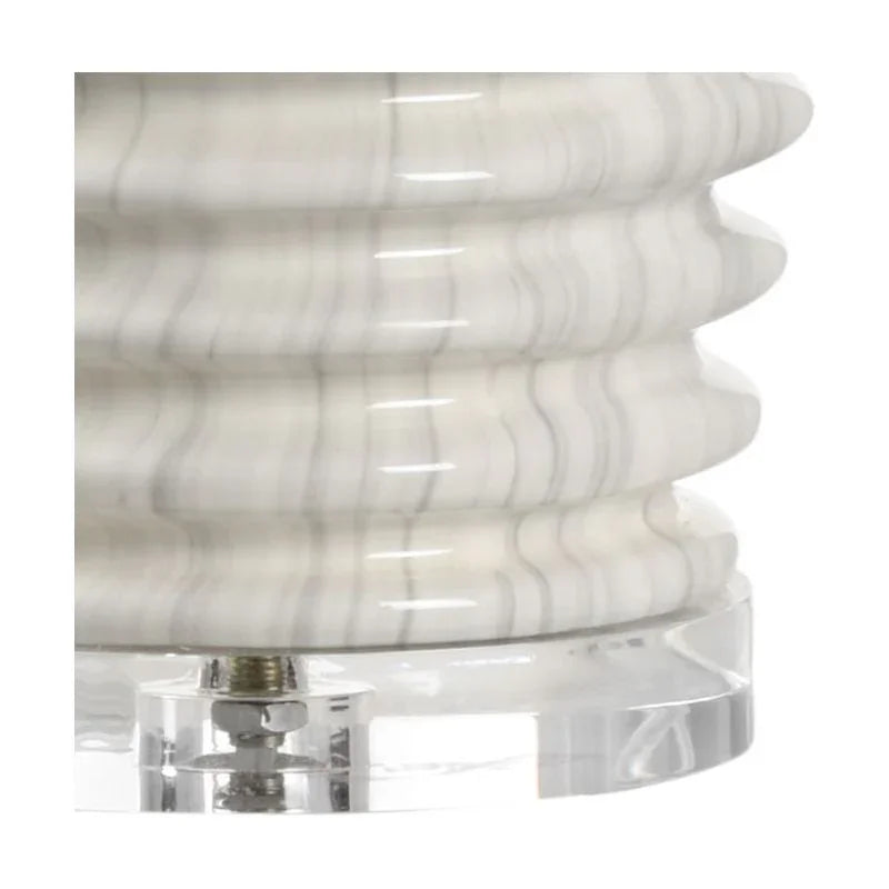 Colorado Ribbed Texture Italian Design Table Lamp - LOOMLAN - Chelsea House - Table Lamps
