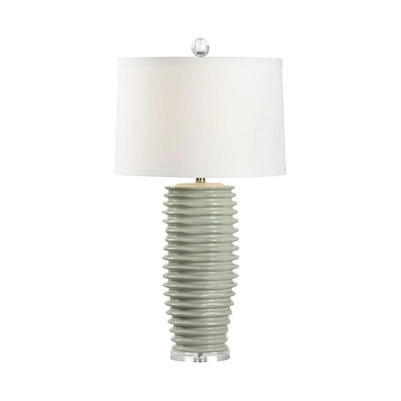 Colorado Ribbed Texture Italian Design Table Lamp - LOOMLAN - Chelsea House - Table Lamps