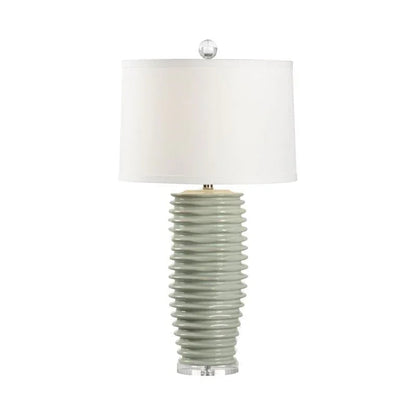 Colorado Ribbed Texture Italian Design Table Lamp - LOOMLAN - Chelsea House - Table Lamps
