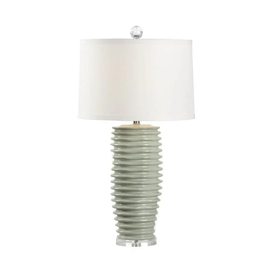 Colorado Ribbed Texture Italian Design Table Lamp - LOOMLAN - Chelsea House - Table Lamps
