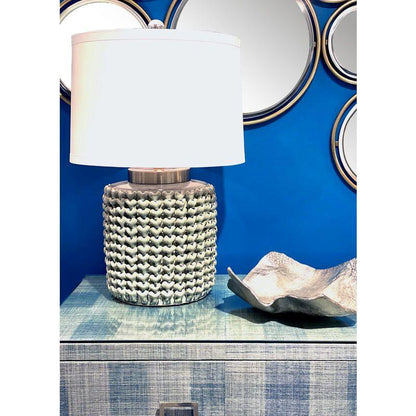 Contemporary Cast Aluminum Made Silver Tray - LOOMLAN - Wildwood - Trays