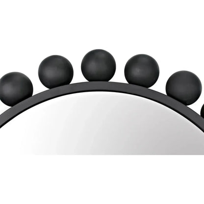 Cooper Round Metal Wall Mirror