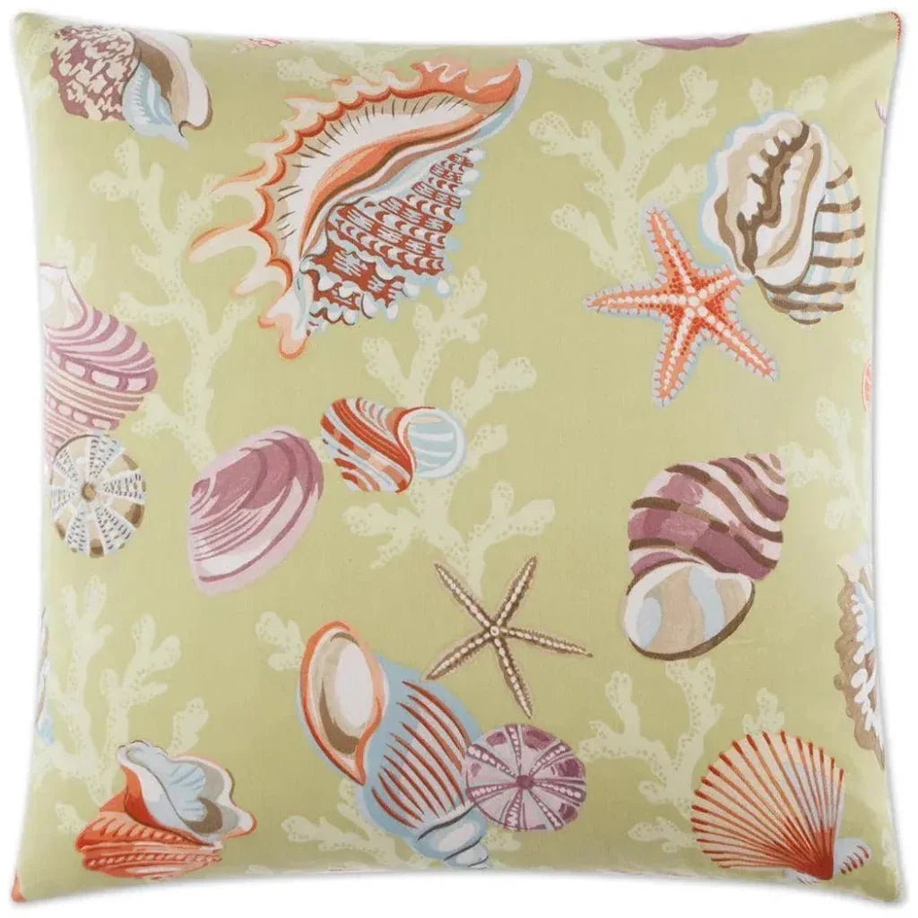 Coral Beach Multi Color Throw Pillow Insert - LOOMLAN - D.V. Kap - Throw Pillows