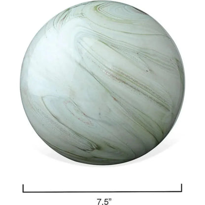 Cosmos Hand Blow Glass Balls (Set of 2) - LOOMLAN - Jamie Young - Statues & Sculptures