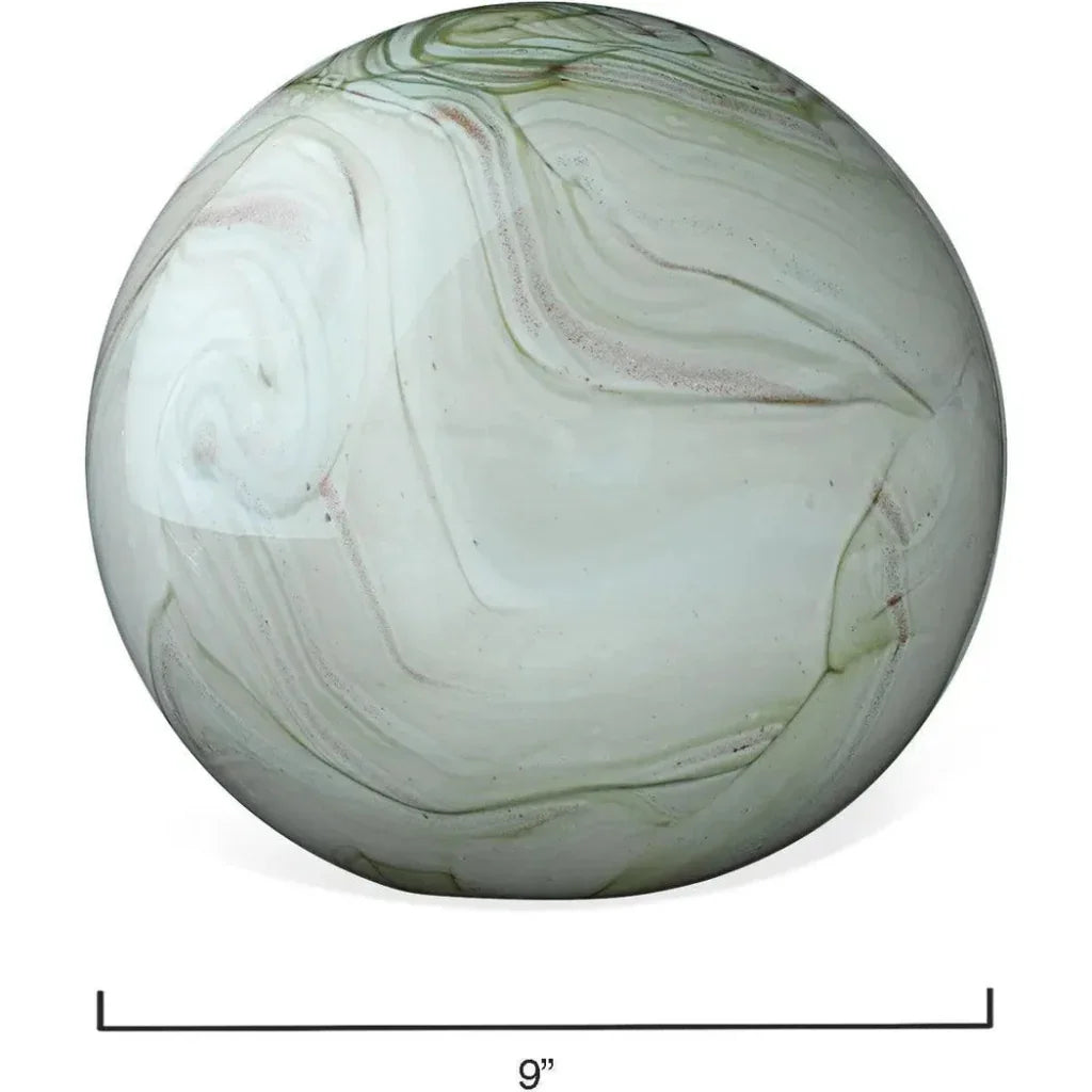 Cosmos Hand Blow Glass Balls (Set of 2) - LOOMLAN - Jamie Young - Statues & Sculptures