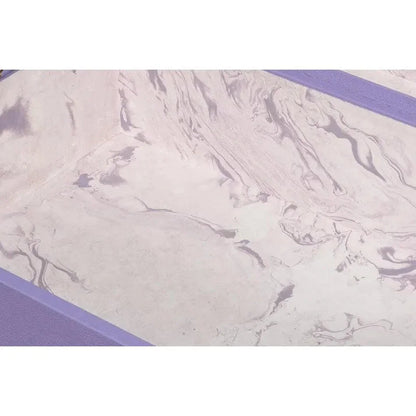 Cosmos Leather & Mdf Purple Nesting Boxes Set of 3 - LOOMLAN - Sarreid - Boxes & Bowls