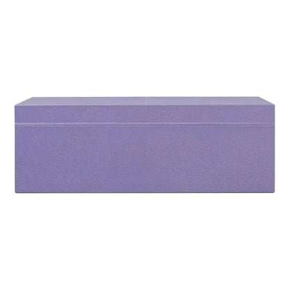 Cosmos Leather & Mdf Purple Nesting Boxes Set of 3 - LOOMLAN - Sarreid - Boxes & Bowls