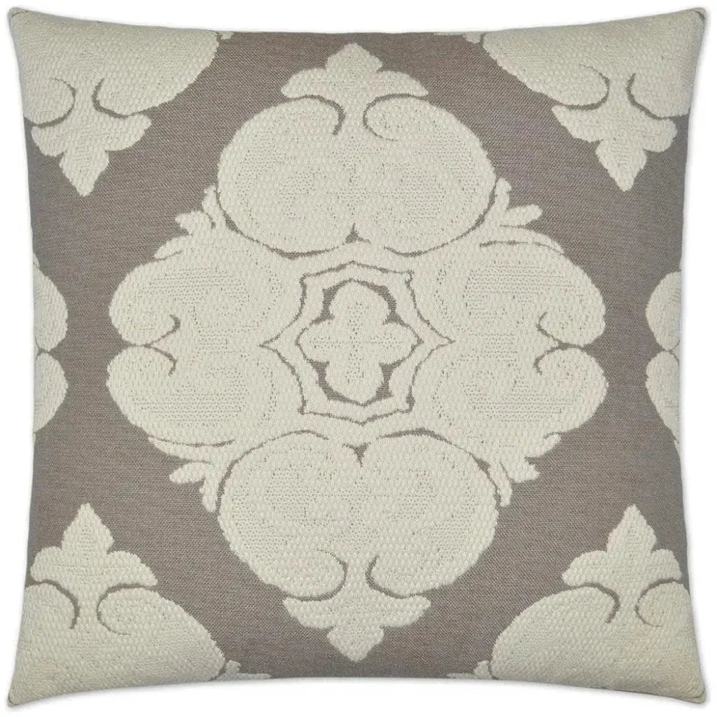 Cotillion Flax Brown Throw Pillow Insert - LOOMLAN - D.V. Kap - Throw Pillows