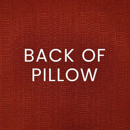 D.V. Kap Cotillion Red Throw Pillow With Insert