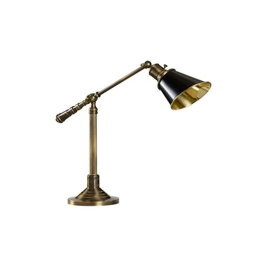 Counterweight Solid Brass Desk Lamp - LOOMLAN - Wildwood - Table Lamps