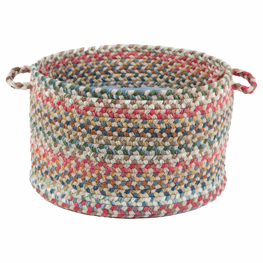 Rhody Rug Country Jewel Braided Handmade Basket