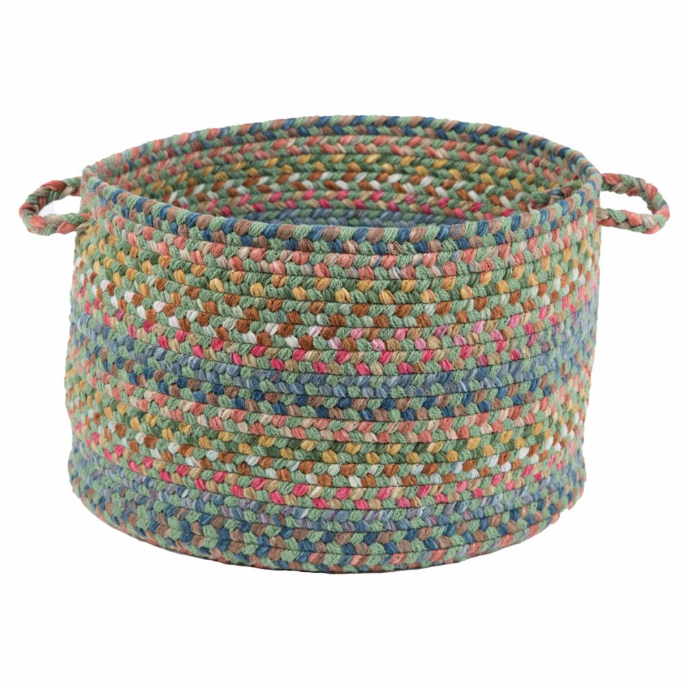 Rhody Rug Country Jewel Braided Handmade Basket