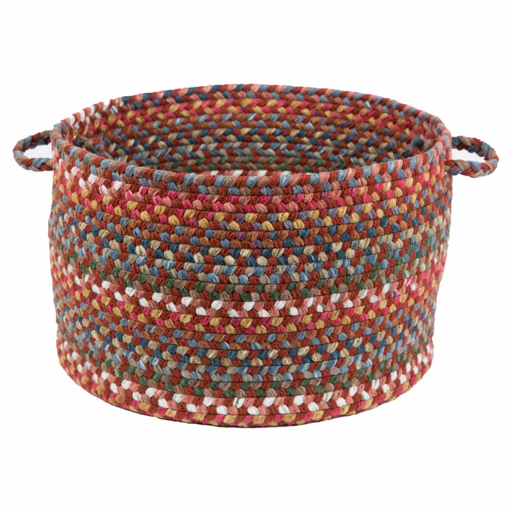 Rhody Rug Country Jewel Braided Handmade Basket