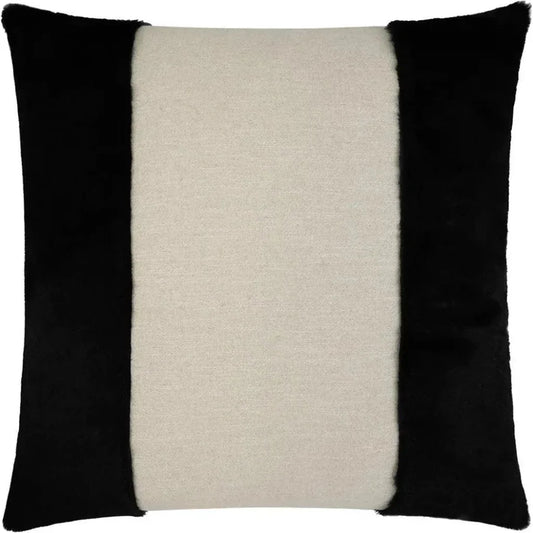 Courchevel Black Throw Pillow With Insert - LOOMLAN - D.V. Kap - Throw Pillows