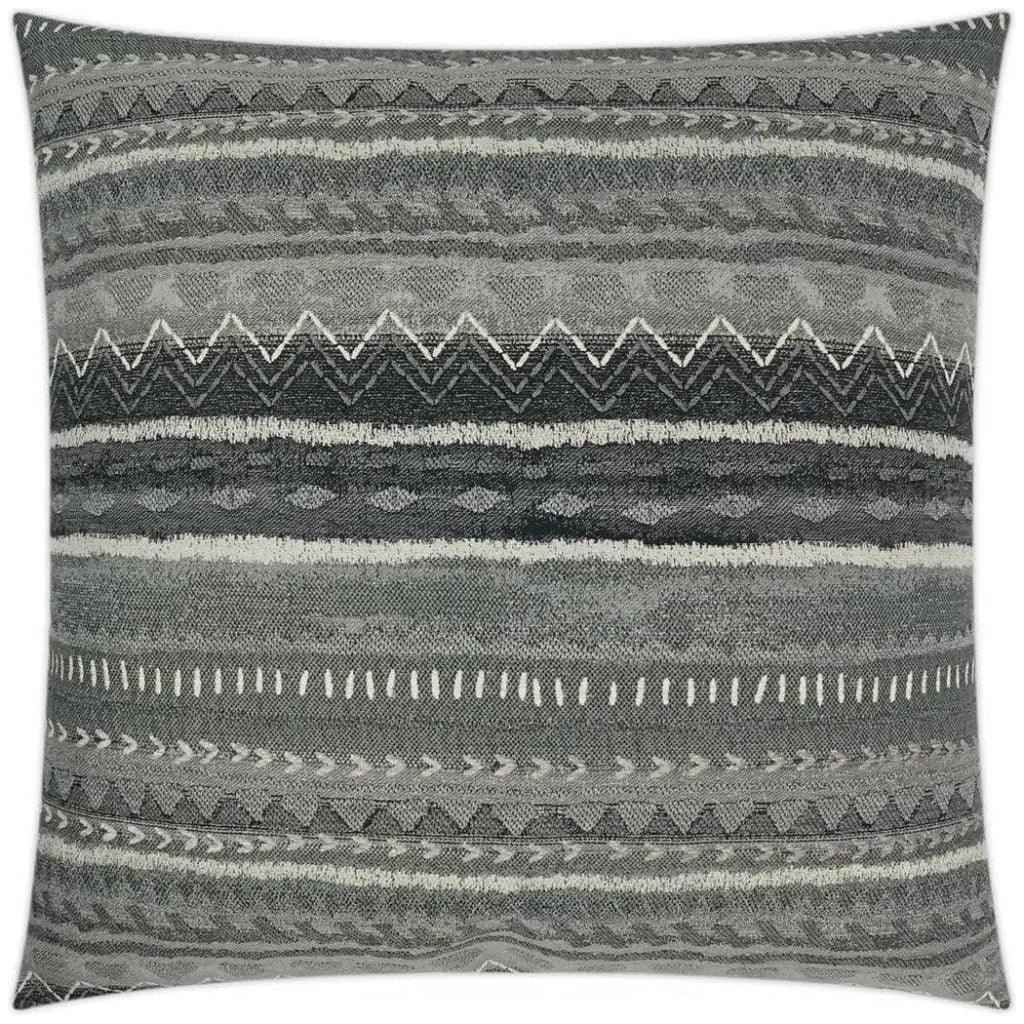 Crafting Grey Large Throw Pillow With Insert - LOOMLAN - D.V. Kap - Throw Pillows