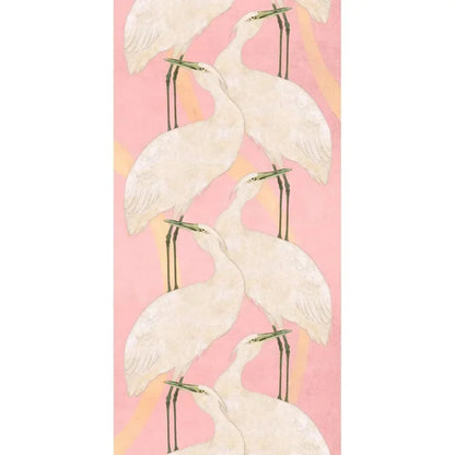 Crane Dance Two Step Artwork d Canvas Floating - LOOMLAN - LOOMLAN - Canvas Art