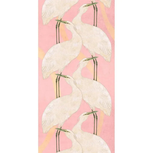 Crane Dance Two Step Artwork d Canvas Floating - LOOMLAN - LOOMLAN - Canvas Art