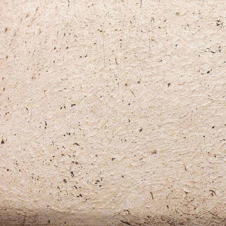 Cream Ceramic Foundation Decorative Vase - LOOMLAN - Jamie Young - Vases & Jars