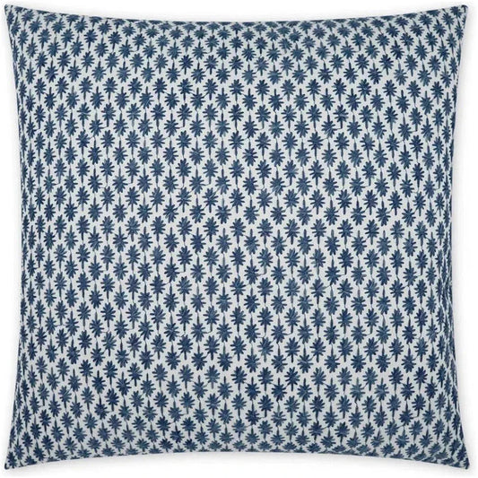 Crest Haven Beach Global Blue Large Throw Pillow Insert - LOOMLAN - D.V. Kap - Throw Pillows